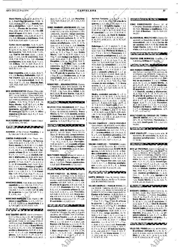 ABC MADRID 15-11-2000 página 119