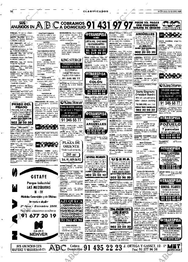 ABC MADRID 15-11-2000 página 124