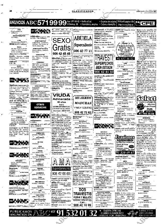 ABC MADRID 15-11-2000 página 130