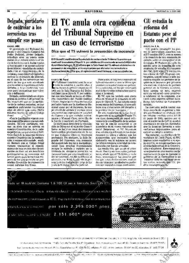 ABC MADRID 15-11-2000 página 26