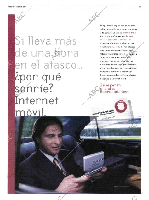 ABC MADRID 15-11-2000 página 33