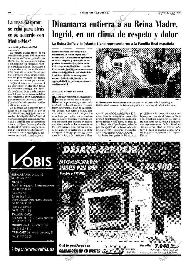 ABC MADRID 15-11-2000 página 40