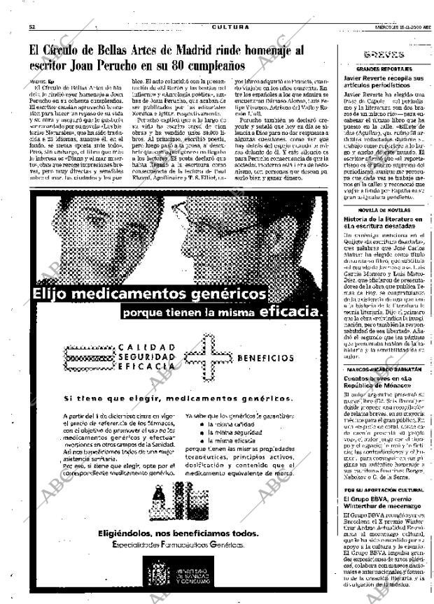ABC MADRID 15-11-2000 página 52