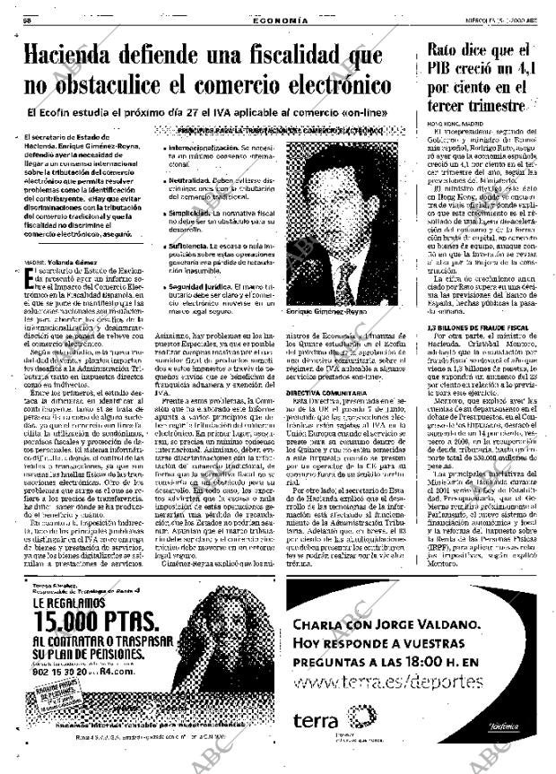 ABC MADRID 15-11-2000 página 58