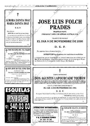 ABC MADRID 15-11-2000 página 75