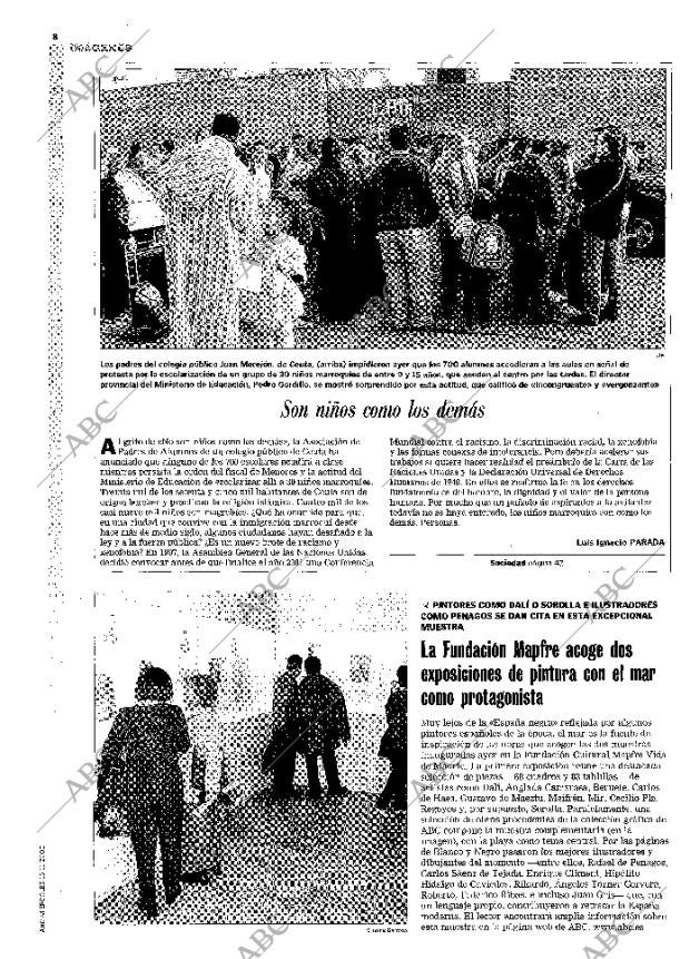 ABC MADRID 15-11-2000 página 8