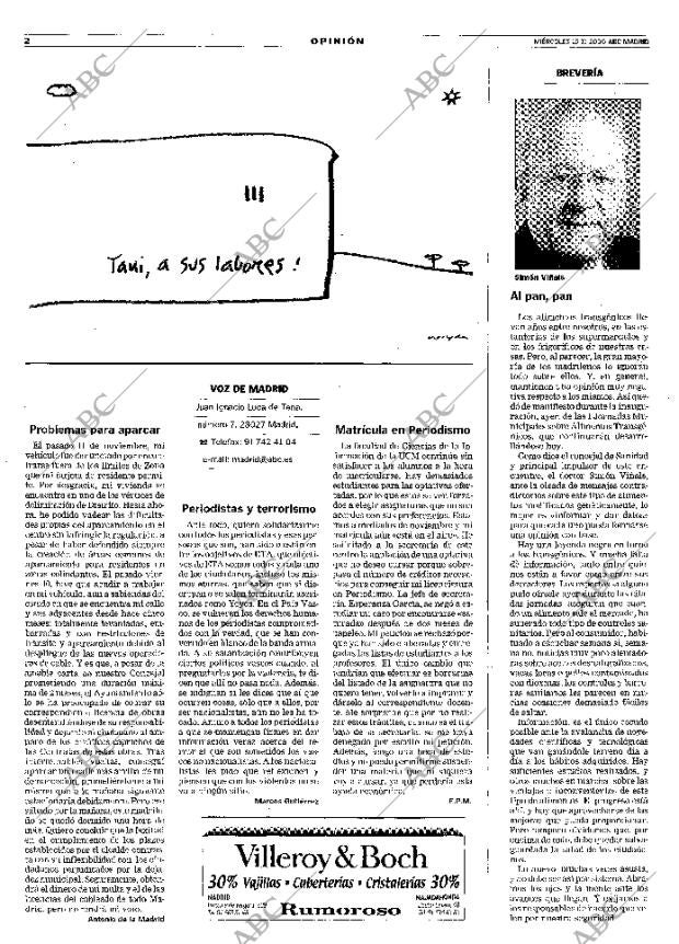 ABC MADRID 15-11-2000 página 94