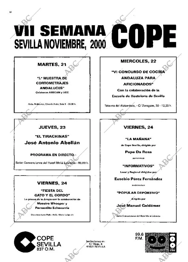 ABC SEVILLA 19-11-2000 página 12