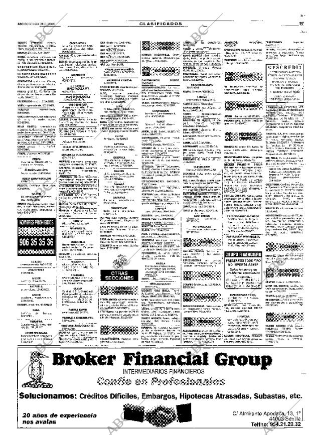 ABC SEVILLA 19-11-2000 página 97