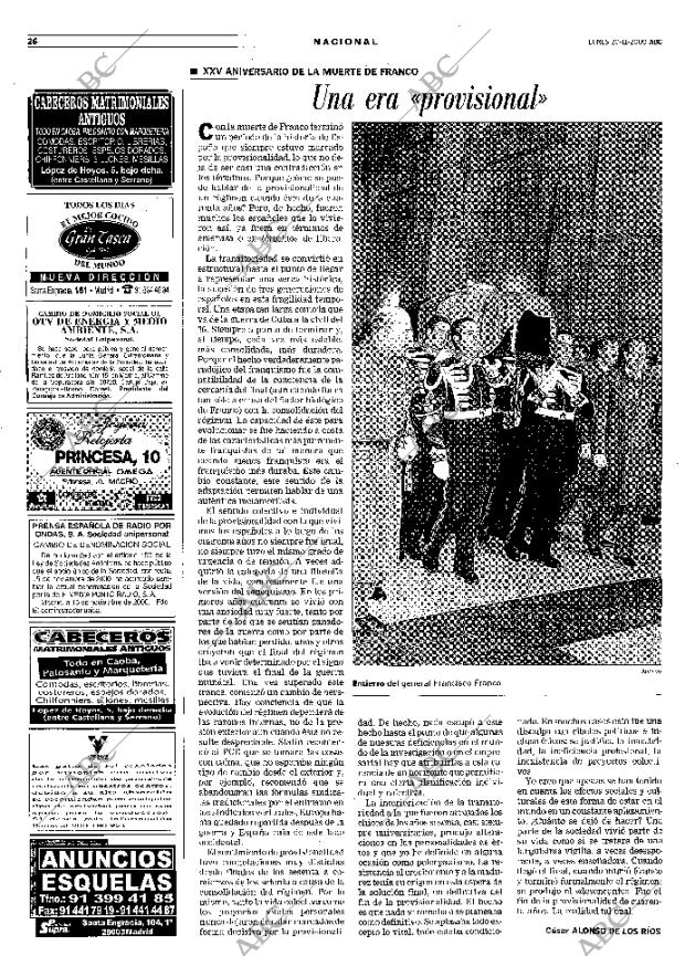 ABC MADRID 20-11-2000 página 26