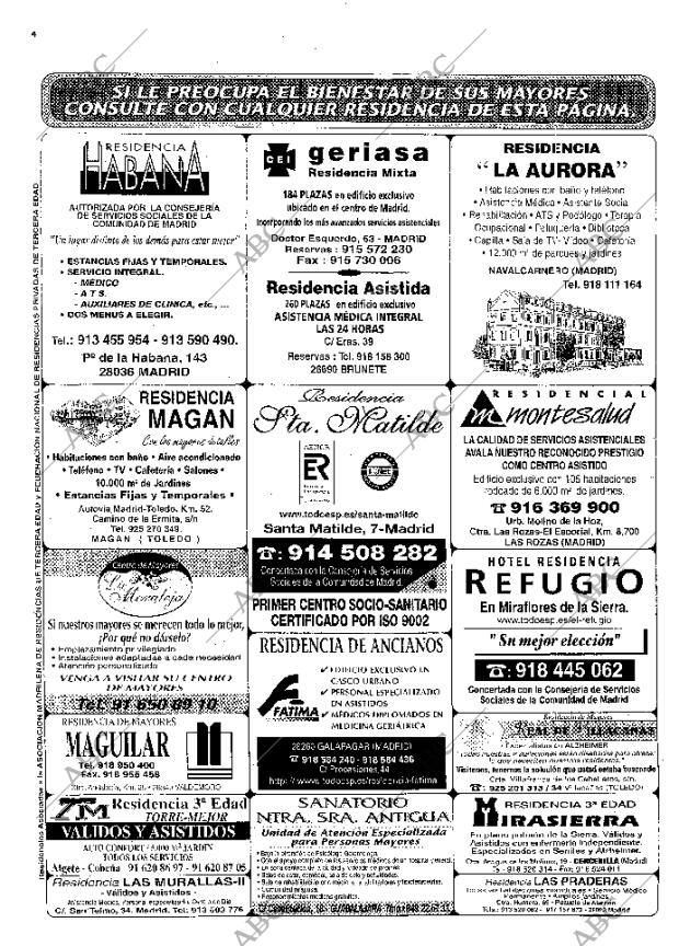 ABC MADRID 20-11-2000 página 4