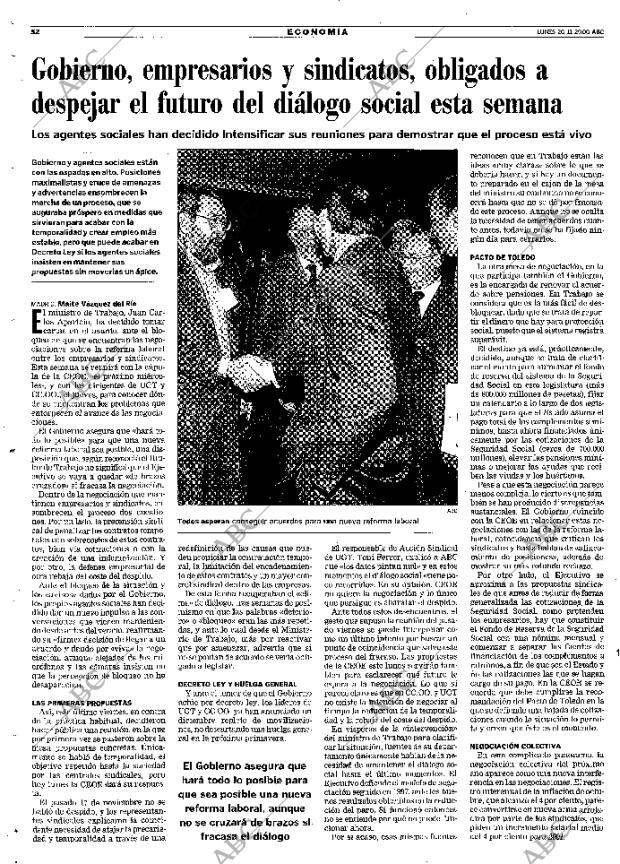 ABC MADRID 20-11-2000 página 52