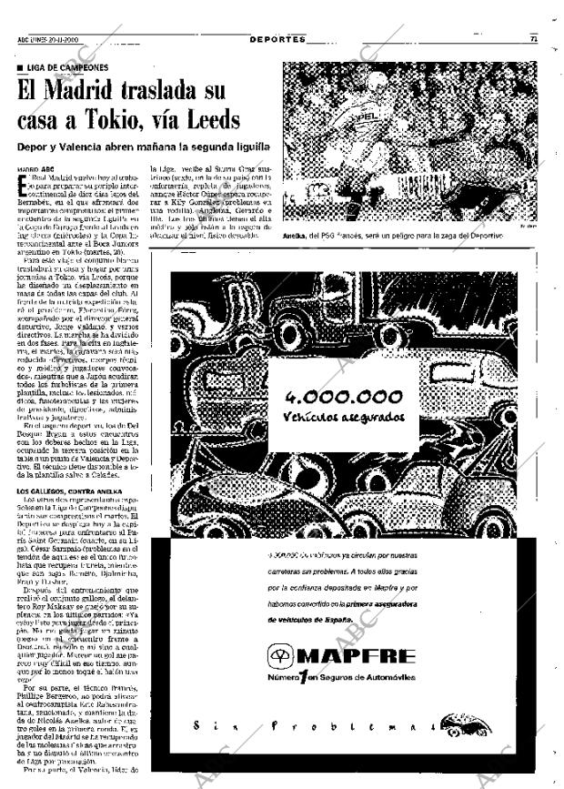 ABC MADRID 20-11-2000 página 71