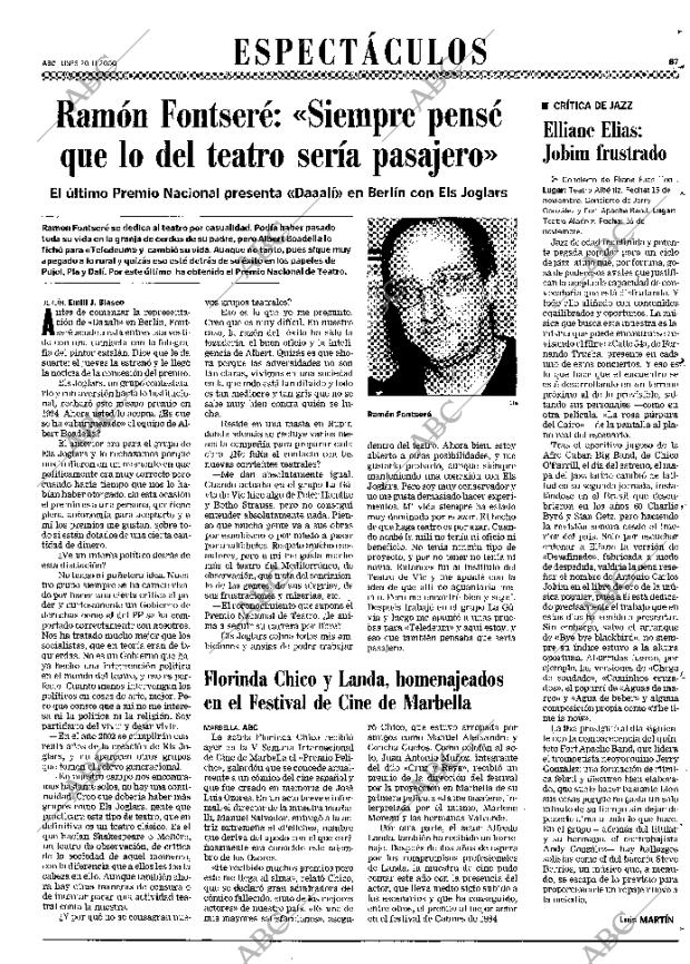 ABC MADRID 20-11-2000 página 87