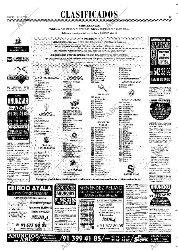 ABC MADRID 21-11-2000 página 119