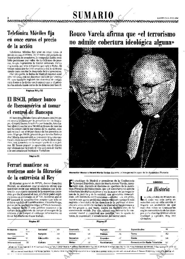 ABC MADRID 21-11-2000 página 2