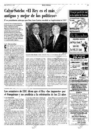 ABC MADRID 21-11-2000 página 23