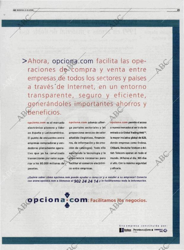 ABC MADRID 21-11-2000 página 25