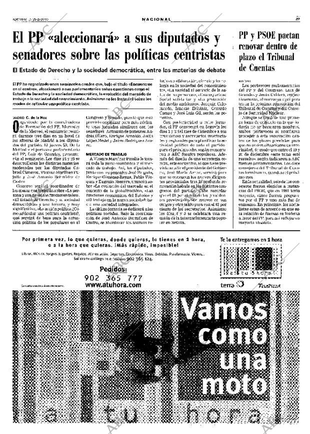 ABC MADRID 21-11-2000 página 27