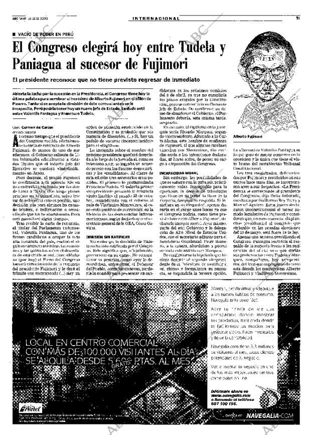 ABC MADRID 21-11-2000 página 31