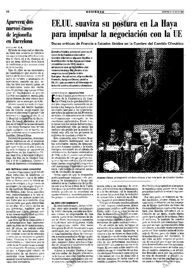 ABC MADRID 21-11-2000 página 40