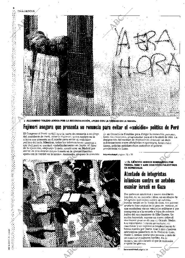 ABC MADRID 21-11-2000 página 6