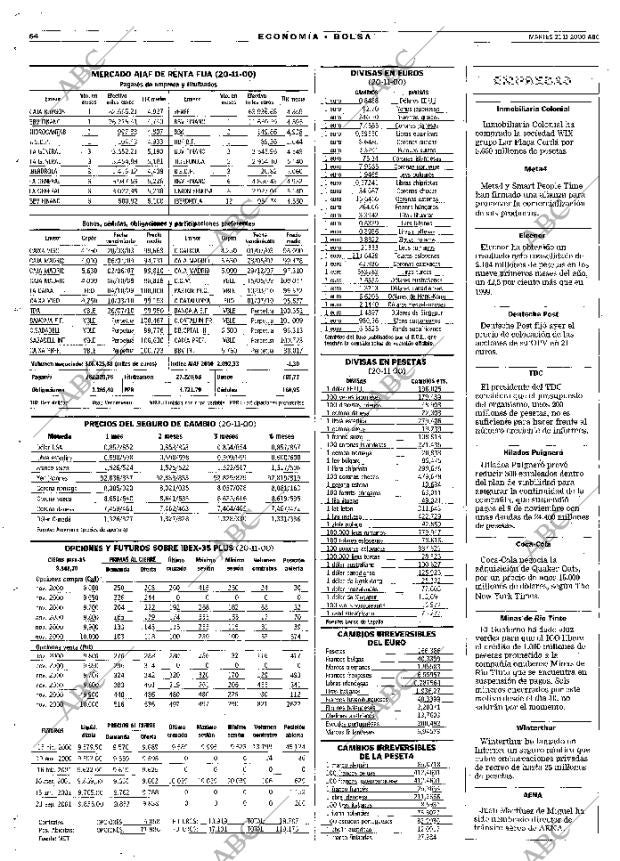 ABC MADRID 21-11-2000 página 64