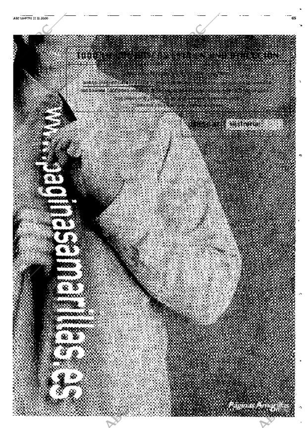 ABC MADRID 21-11-2000 página 65