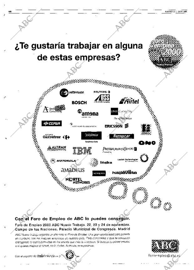 ABC MADRID 21-11-2000 página 66