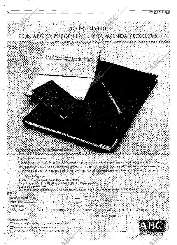 ABC MADRID 21-11-2000 página 72
