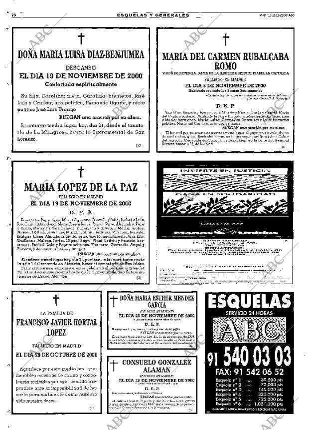 ABC MADRID 21-11-2000 página 78
