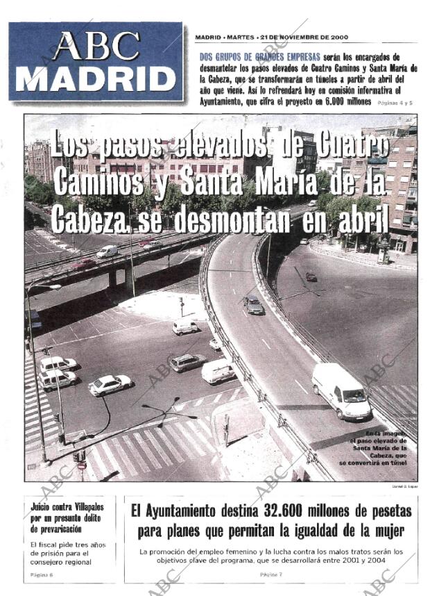 ABC MADRID 21-11-2000 página 93