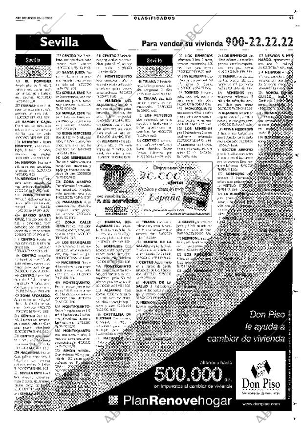 ABC SEVILLA 26-11-2000 página 93