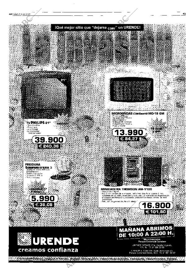 ABC MADRID 02-12-2000 página 43