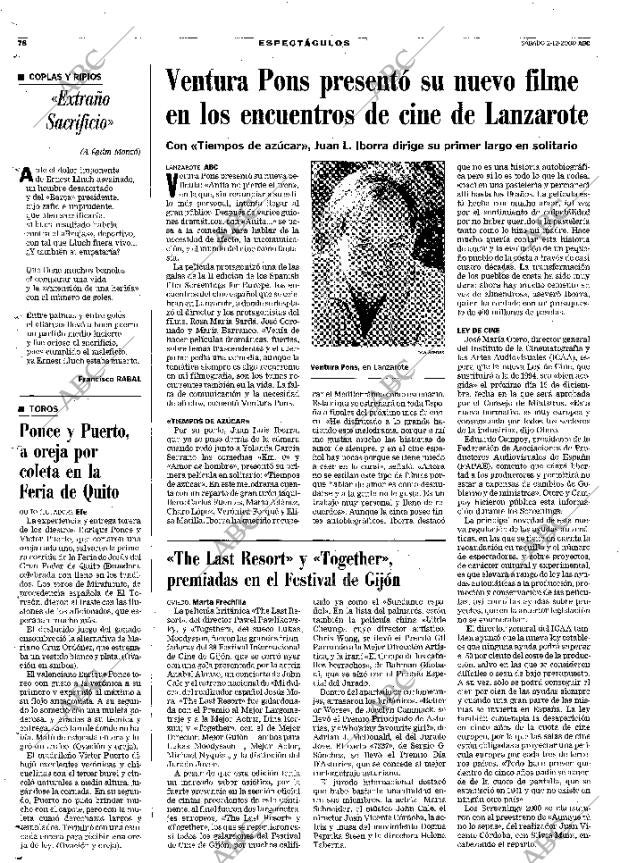 ABC MADRID 02-12-2000 página 78