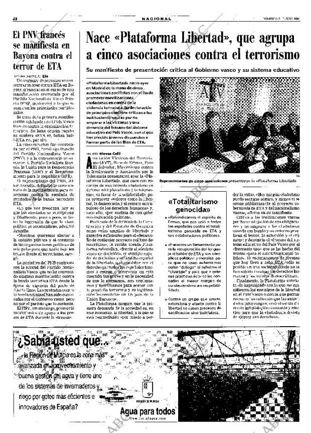 ABC MADRID 03-12-2000 página 22