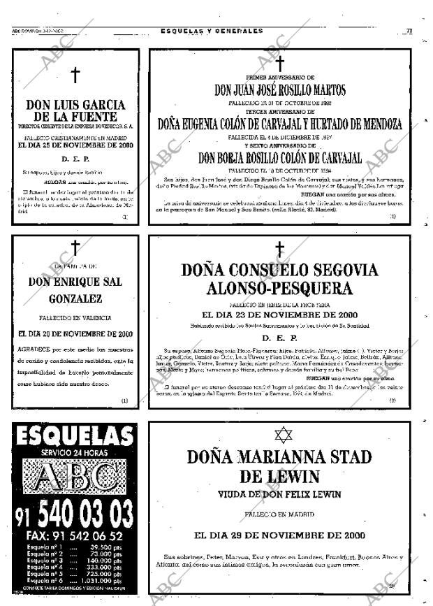 ABC MADRID 03-12-2000 página 71