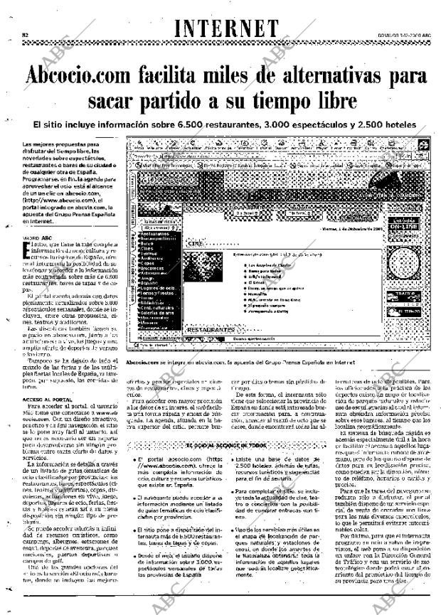 ABC MADRID 03-12-2000 página 82