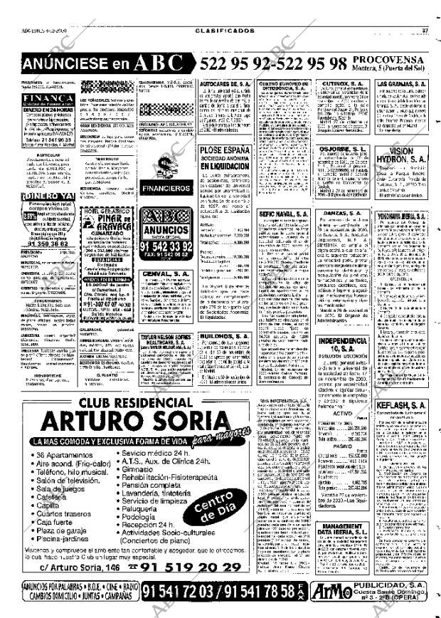 ABC MADRID 04-12-2000 página 129