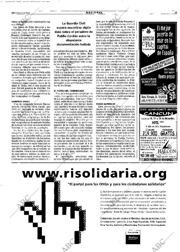 ABC MADRID 04-12-2000 página 19