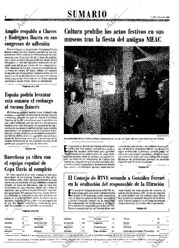 ABC MADRID 04-12-2000 página 2