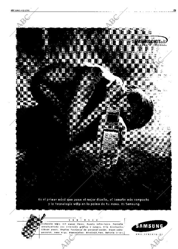 ABC MADRID 04-12-2000 página 23