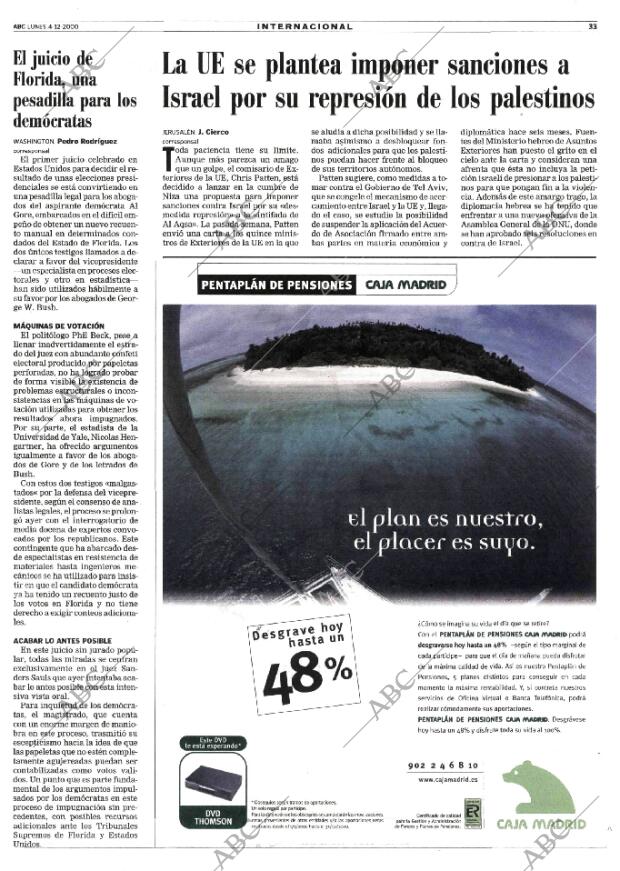 ABC MADRID 04-12-2000 página 33