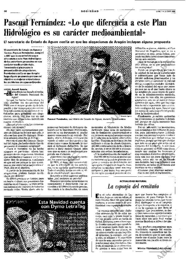 ABC MADRID 04-12-2000 página 40