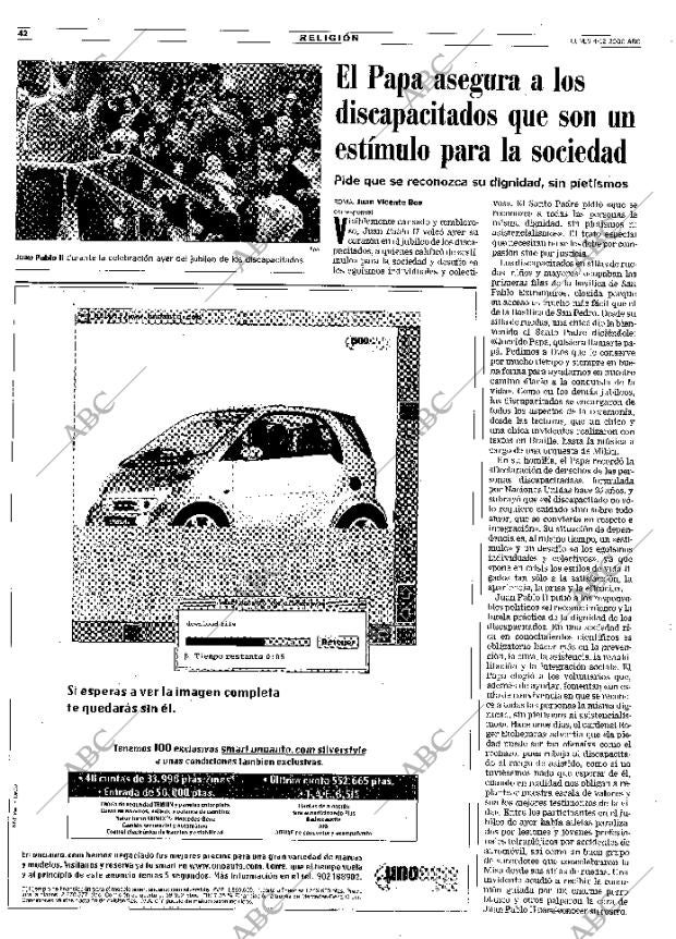 ABC MADRID 04-12-2000 página 42