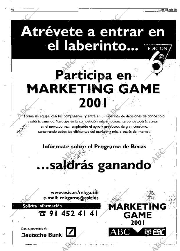ABC MADRID 04-12-2000 página 48