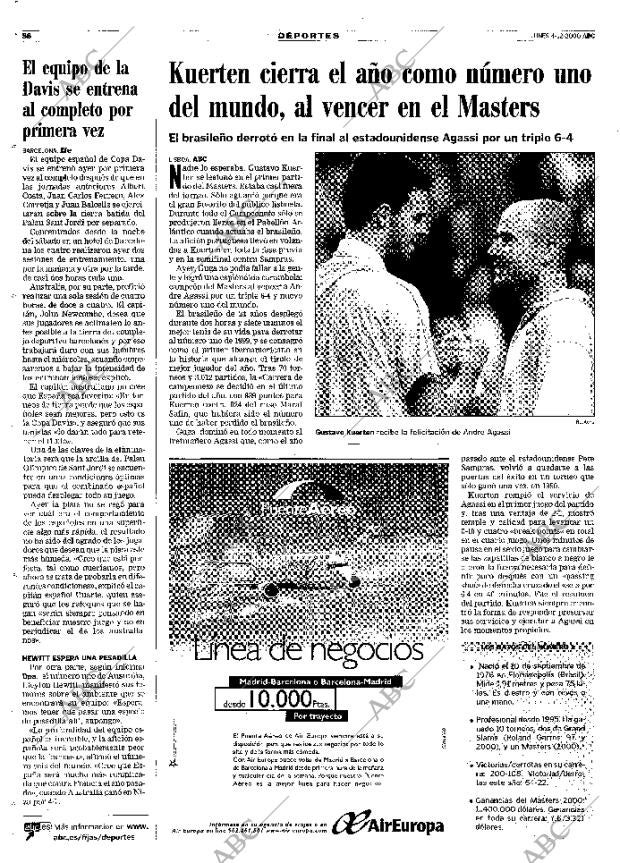 ABC MADRID 04-12-2000 página 56