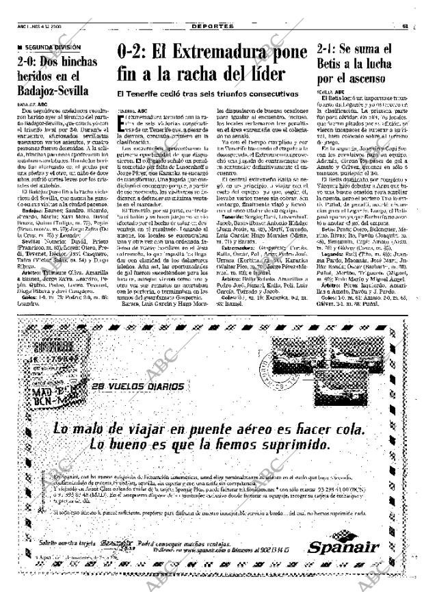 ABC MADRID 04-12-2000 página 61