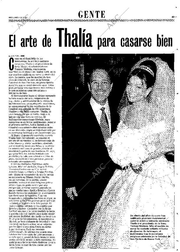 ABC MADRID 04-12-2000 página 83