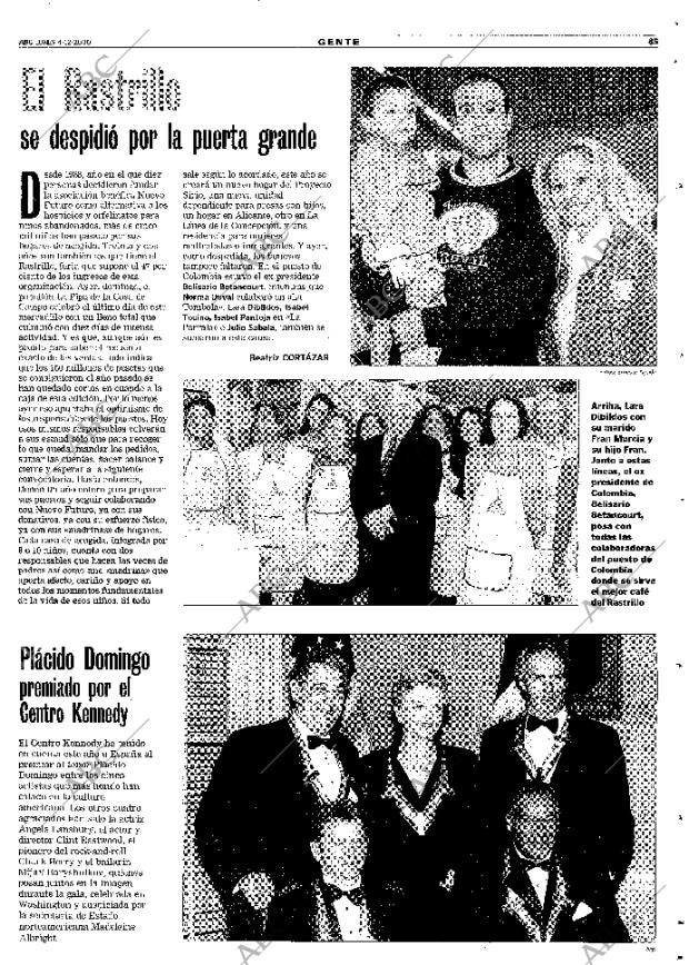 ABC MADRID 04-12-2000 página 85